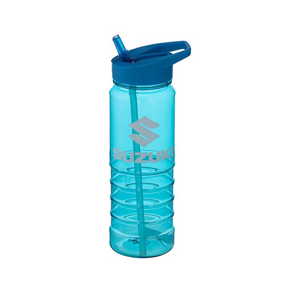 Suzuki Water Bottle 750ml - Blue Overhead